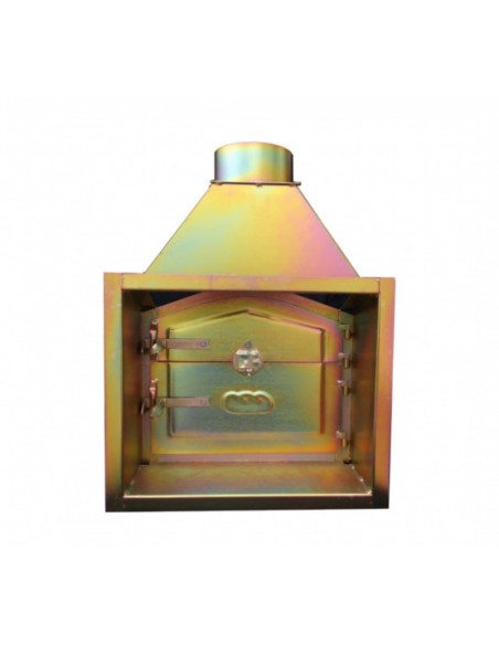 Puerta A/C con chimenea 130Ø