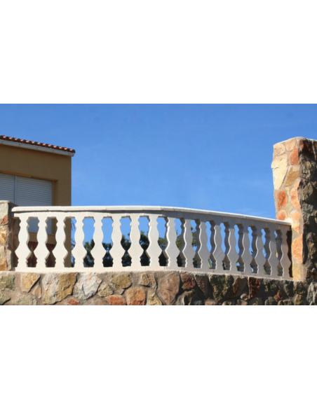 Balaustre plano Ibiza