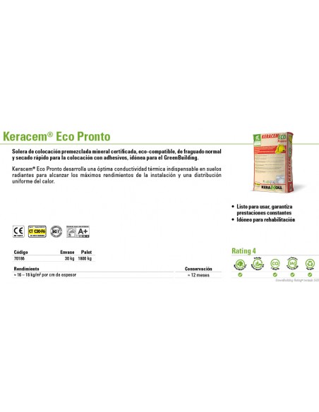 Keracem Eco Pronto 30 Kg