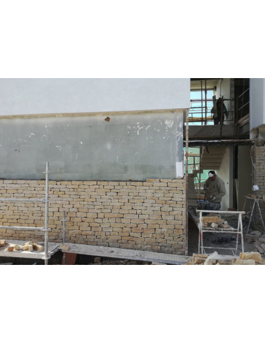 Taco Mampostería amarillo torre