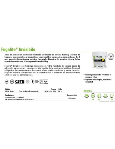 Fugalite Eco Invisible 3 kg