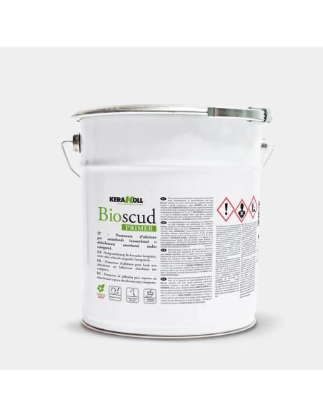 Bioscud Primer | Promotor de adhesión para membranas bituminosas, hormigón y madera