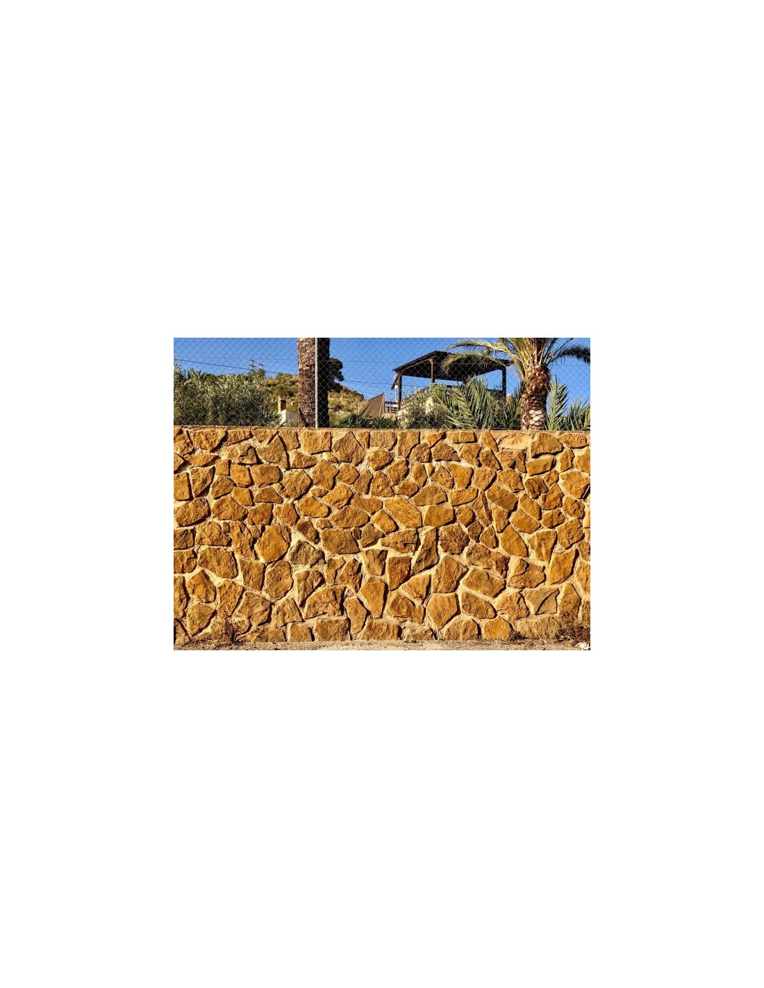 Piedra Rugosa Amarilla